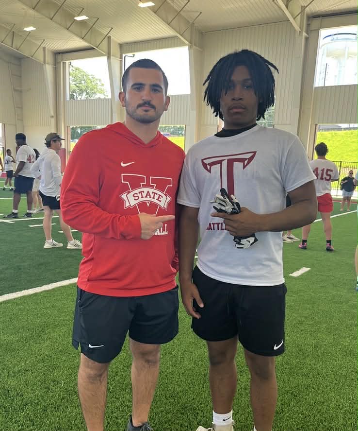 Dantae at football camp