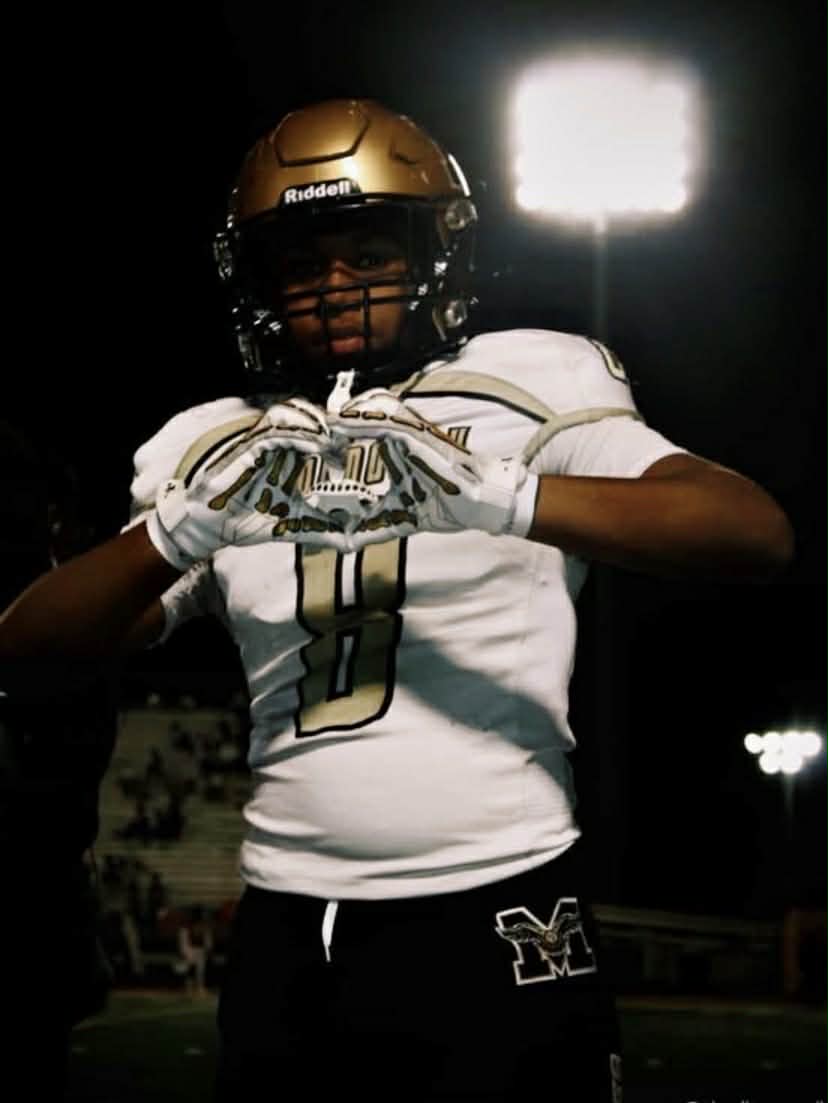 Dantae Moore Jr. under stadium lights