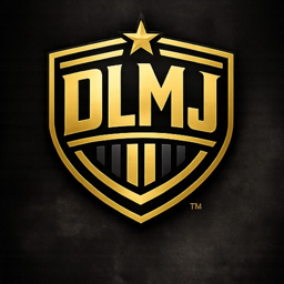 Official DLMJ Athletics shirt front design
